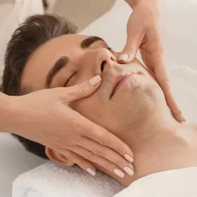 MASAŻE TWARZY DLA MĘŻCZYZN