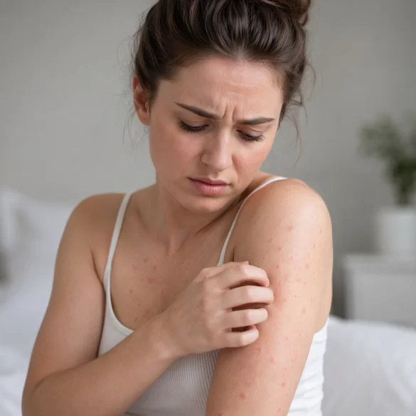 Krosty swędzące na ciele