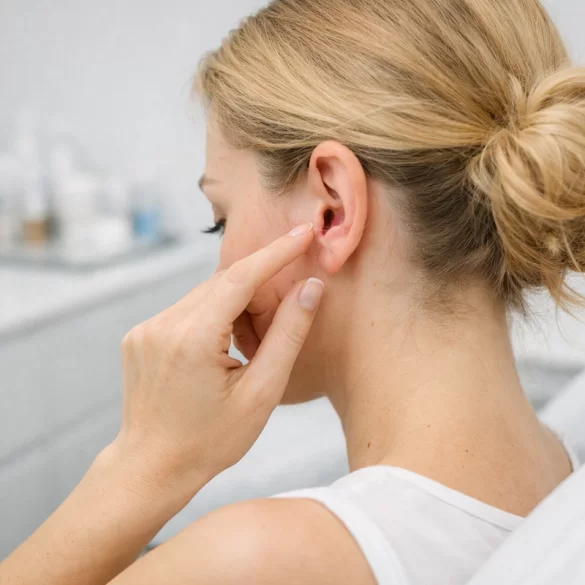 Krosty w uchu