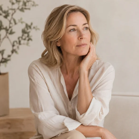 Perimenopauza a skóra