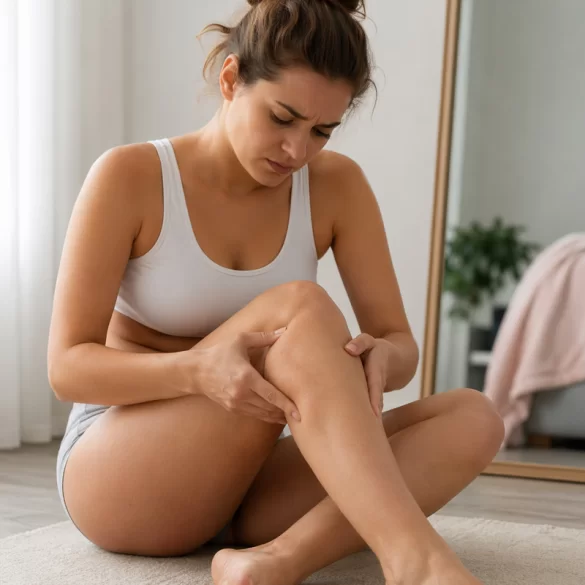 Tłuszcz na kolanach