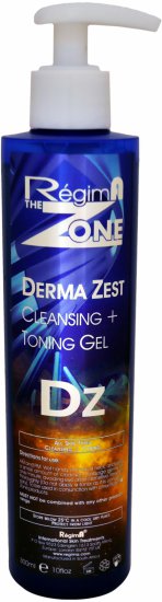 Derma zest cleansing + toning gel